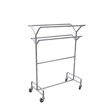 Hotel garment rack -stainless steel 