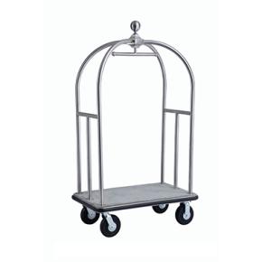 Birdcage hotel luggage trolleys, Deluxe hotel luggage trolleys