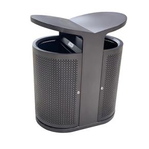 Stylish outdoor recycle trash can 