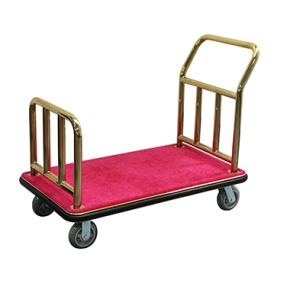  Quality stainless steel hotel  luggage cart 