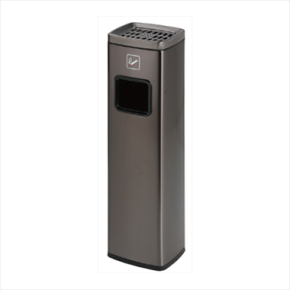 Floor Standing Ashtray Cigarette Disposal with Waste Bin