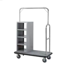 Hotel garment racks , stainless steel frame 