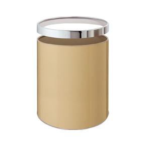 Open Top Hotel Metal Waste Basket,Round Garbage Can 