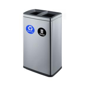 Indoor Stainless steel recycling receptacles 