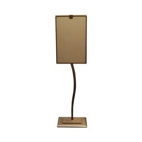 Luxury sign stands hotel display stand  