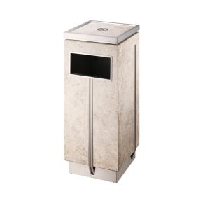 Hospitality marble trash cans ,luxury marble waste bin  