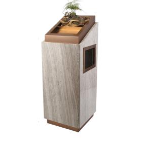 Hotel Marble trash can manufacturer