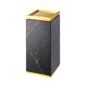 Wholesale marble trash can for hotel lobby 