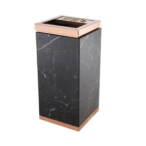 Natural marble commercial trash can for hotel