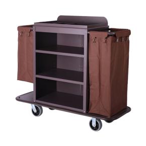 Steel houskeeping cart for hotel laundry 