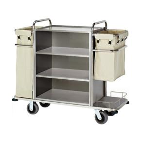 Stainless steel housekeeping Carts | Maid Cart 