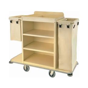 Steel housekeeping cart 