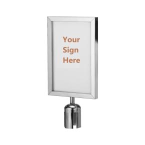 Stanchion Sign Holders