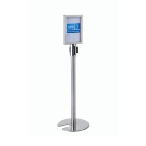 QueuePole with sign holder A4