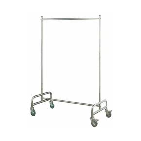 Stainless steel garment racks for hotel 