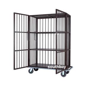 Hotel linen cart cage for housekeeping department 