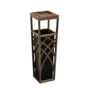 Commercial trash can for hospitality supplies