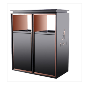 Recycle bin with Rose Gold color 