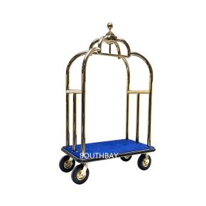 Hotel crown birdcage luggage trolley 