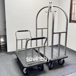 Specialty hotel birdcage luggage cart  