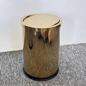 Swing lid small room trash bin ,craftsmanship qualtiy 